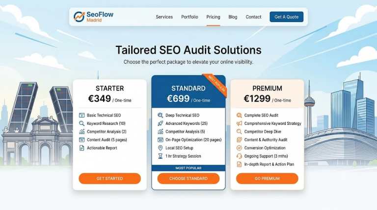 precios auditoria seo madrid